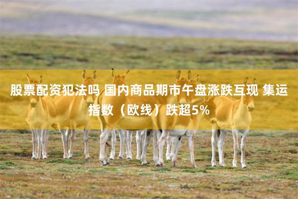 股票配资犯法吗 国内商品期市午盘涨跌互现 集运指数（欧线）跌超5%